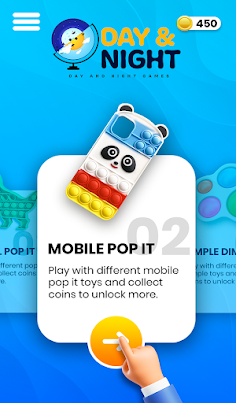 Poppit game Pop it fidgets toy - Screenshot 1