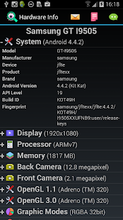 Hardware Info Screenshot