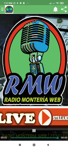 Radio Monteria Web Screen 2