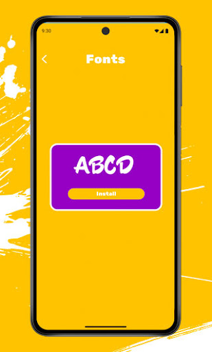 Fonts for Samsung Screen 3