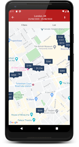 Travelor - Hotels Worldwide Screen 3