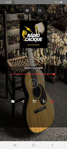 Android application Rádio Cacique Guarapuava screenshort