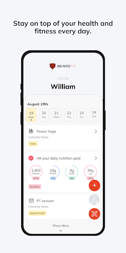 Bears Fit+ screenshot 1
