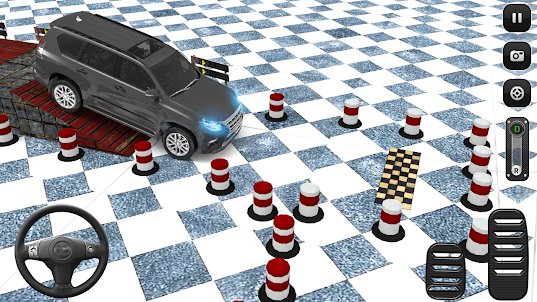 Baixe e jogue Jogos de estacionamento de carros de luxo prado no PC e Mac  (emulador)