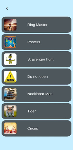 Android application Tema AR screenshort