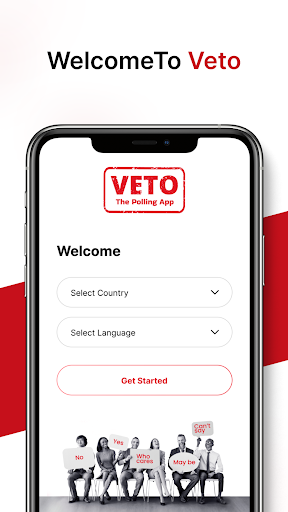 VETO - The Polling App Screen 2