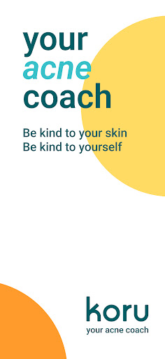 Android application Koru - your acne coach screenshort