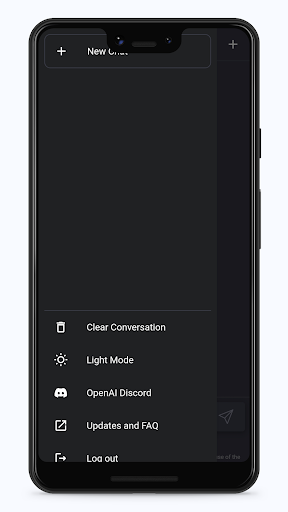 Android application GPT-Buddy screenshort