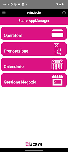 Android application 3care AppManager screenshort