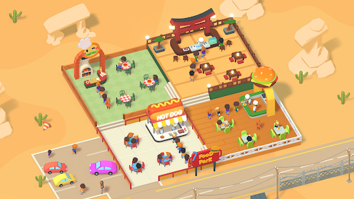 Idle Food Park Tycoon - Simulation - games
