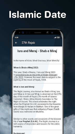 Hijri Calendar Screen 3