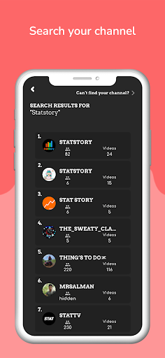 Android application StatStory Ads Manager screenshort
