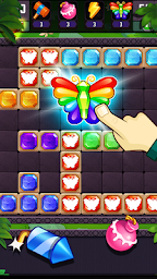 Block Crush Puzzle: Jewel Pop