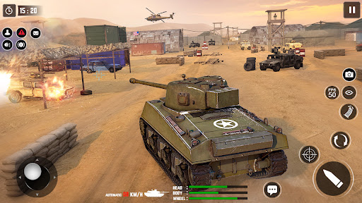 Tank Battle Game - War Game 3D Screen 2