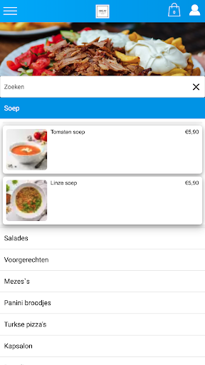 Android application Pizzeria Grillroom Akcay screenshort
