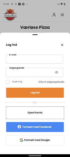 Værløse Pizza 3500 Screen 2