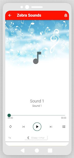 Zebra Sounds Screen 2