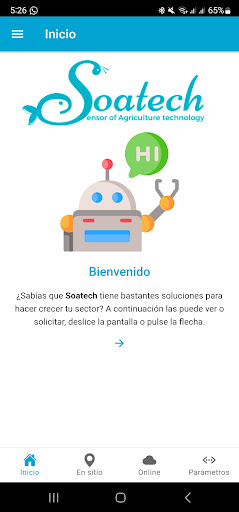 Android application Soatech screenshort
