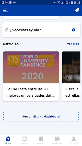 UAH App Uni.Alcalá de Henares Screen 3