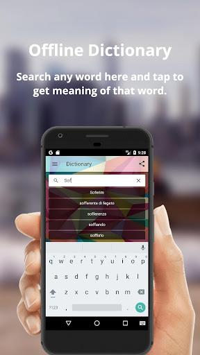 Italian To English Translator Screen 3