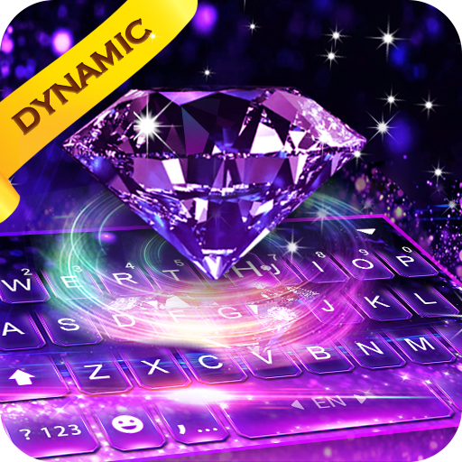 Luxury Diamond keyboard - 3D L  Icon