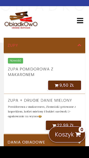 ObiadkOwO Poznań Screen 2
