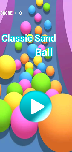 Android application Classic Sand Ball screenshort
