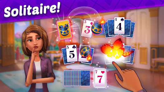 Solitaire Story - Ava's Manor 44.0.0 APK + Mod (Unlimited money) untuk android
