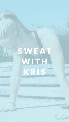 Android application Sweat with Kris screenshort