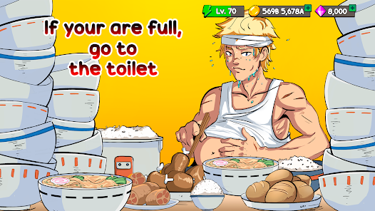 Captura de Pantalla 11 Food Fighter Clicker Games android
