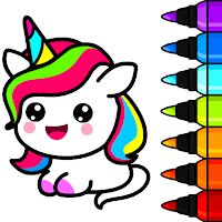 Unicorn Coloring Book - Games for Girls (No Ads)?