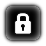 Screen lock status bar icon