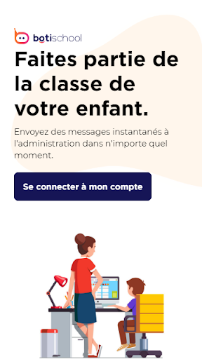 Android application Ecole Alexander Fleming screenshort