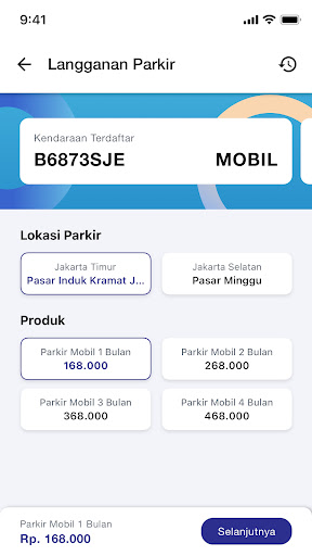 MFP Parking Screen 3