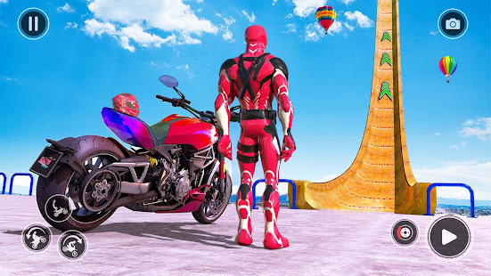 Bike Game Motorcycle Race Varies with device screenshots 9