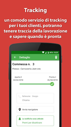 Dayevai - accettazione e rilev Screen 3