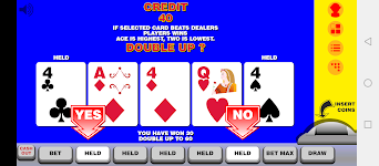 screenshot of Video Poker with Double Up