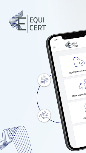 Android application EquiCert screenshort