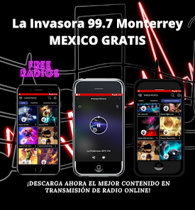 Screenshot 6 La Invasora 99.7 Monterrey MEX android