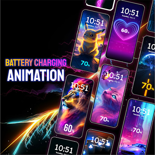 Battery Charging Animation App 1