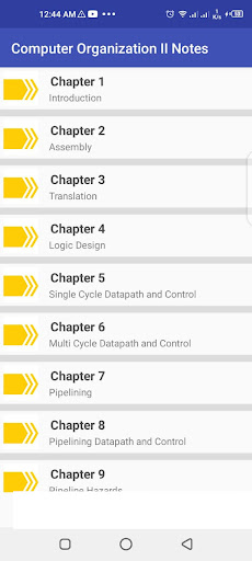Computer Organization II Notes Screen 2