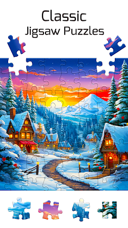 Game screenshot Christmas Jigsaw Puzzles hack