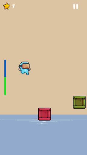 Android application game2d_jump screenshort