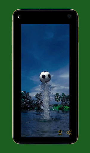 Android application خلفيات كرة القدم screenshort
