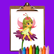 Magical Fairy Coloring Book 2020