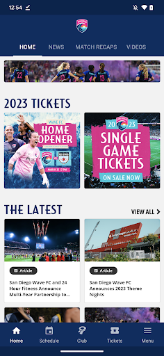 San Diego Wave FC Screen 3