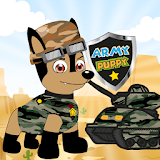 Puppy Army Paw Dog Adventure icon