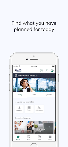 GemEx App: Spica Workplaces Screen 2