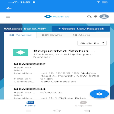 Android application PLUS ES PartnerXchange screenshort