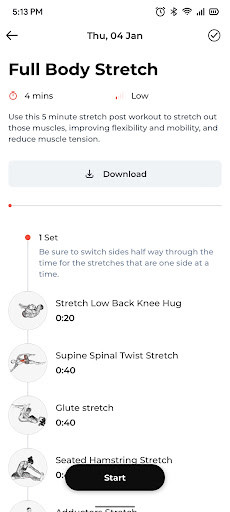 F3 Personal Training Screen 3